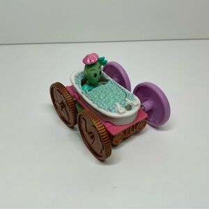 Vintage 1990 Tiny Toon Adventures Montana Max & Gogo Dodo Flip Car McDonalds Toy